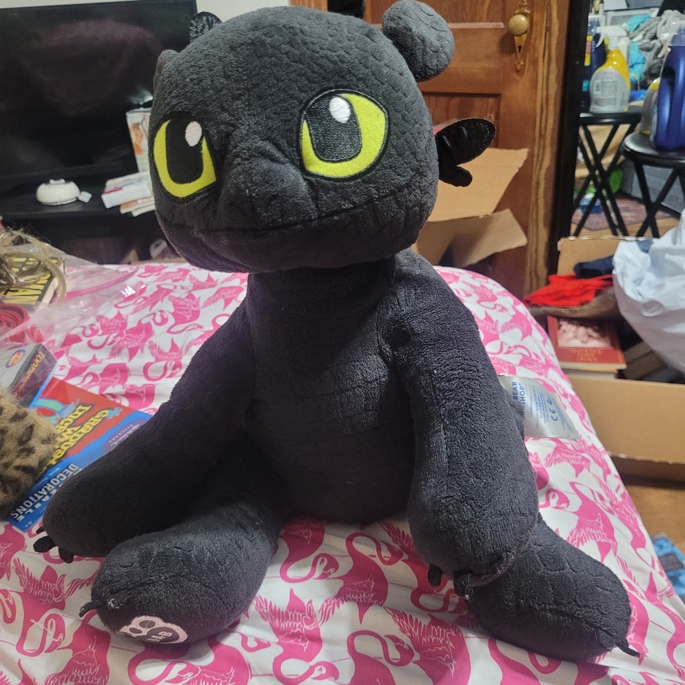 Build-A-Bear Toothless Stuffed Dragon